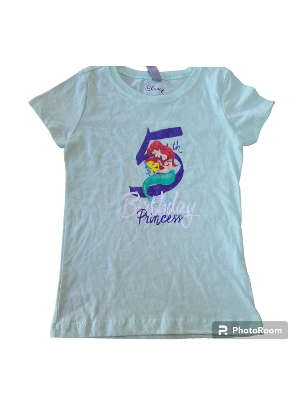 Disney Princess 5th Birthday Tee Size XS